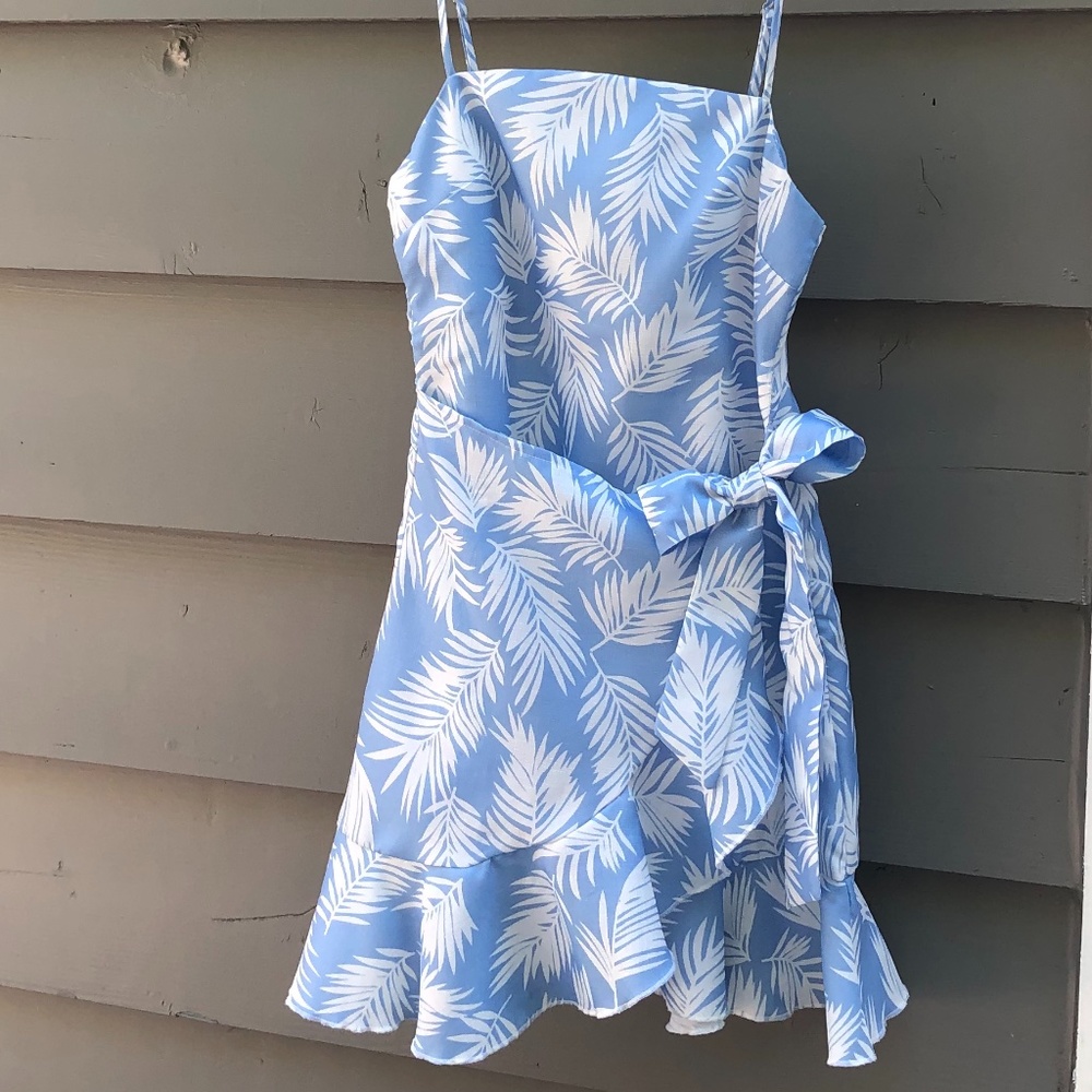 Light blue mini sundress by L'ATISTE By Amy